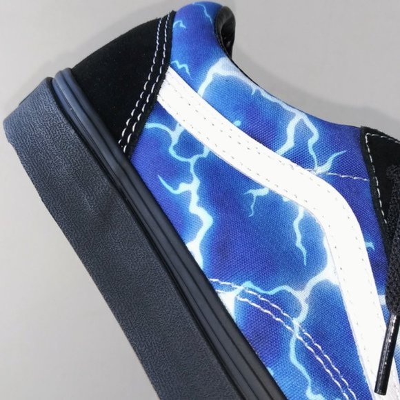 Vans Men's Old Skool Lace Up Leather Suede / Canvas Sneaker - Picture 5 of 12